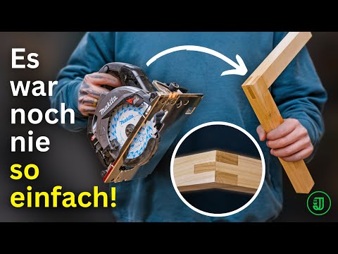 Make SLOTS and TENSIONS in seconds 👉 with your HAND-HELD CIRCULAR SAW! | Jonas Winkler