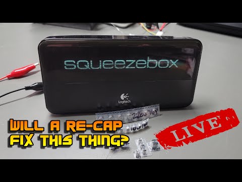Trying to fix a Logitech Squeezebox V3