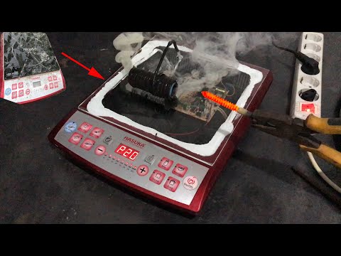 Amazing Make Hight Frequency Furnaces With Induction Cookers | DIY High Frequency Furnace