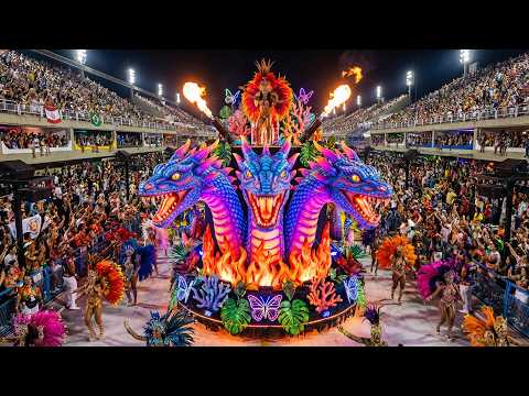 Rio Carnival 2026 🔥 Explosive Samba Parade Takes Over Brazil | Epic Highlights