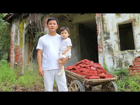 Divorced Man Renovates Old House for Child and Start New Life | Makeover and Restoration