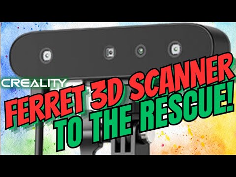 I Broke My Daughter's CAR! Can 3D Scanning Fix It? Testing the Creality CR-Scan Ferret Pro