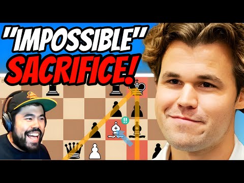 Magnus Carlsen Plays GOAT TROLL OPENING, Gets PUMMELED By Hikaru's Legendary Attacking Chess!!