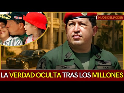 ¿Qué pasó con los hijos de Hugo Chávez? Vivieron del hambre de su pueblo.