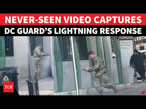 Unseen Footage Of DC Attack: Guard’s Split-Second Move in DC Shooting Goes Viral