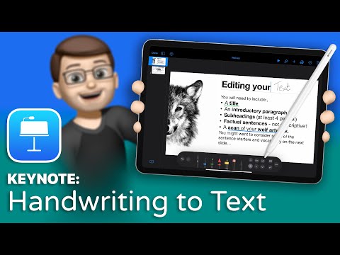 How to Convert your Handwriting to Typed Text with the new Apple Pencil Scribble Tool on iPadOS