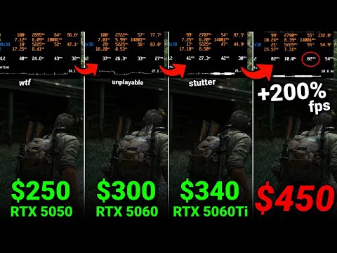 How Nvidia Forces You to Buy a $450 GPU.. --- RTX 5050 REVIEW!