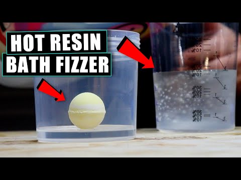 What Will Happen If We Put Bath FIZZERS in HOT Resin?