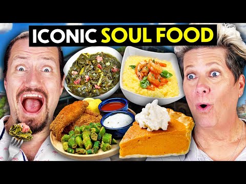 Americans Try Southern Soul Food For The First Time!