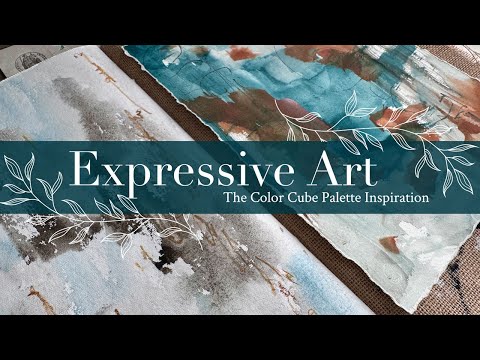 Expressive Art Journal Tutorial: The Color Cube Palette Inspiration