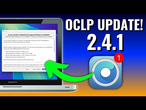 OpenCore Legacy Patcher 2.4.1 Update! Let's talk about it + macOS Tahoe