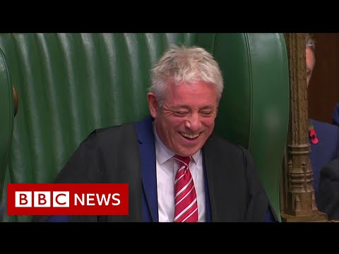 Boris Johnson pays tribute to Speaker John Bercow - BBC News