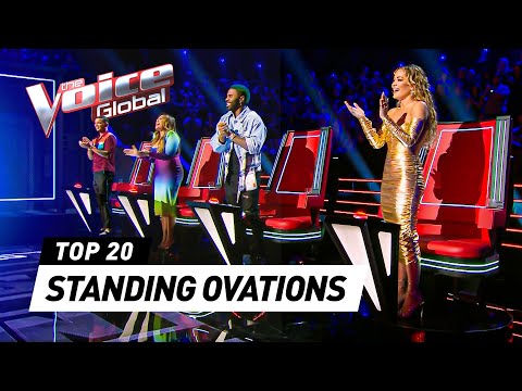 Sensational STANDING OVATIONS on The Voice!