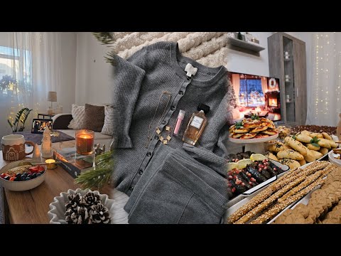 December days 🌲| HOSTING A DINNER PARTY in my apartment for my friends, prep with me, cozy morning