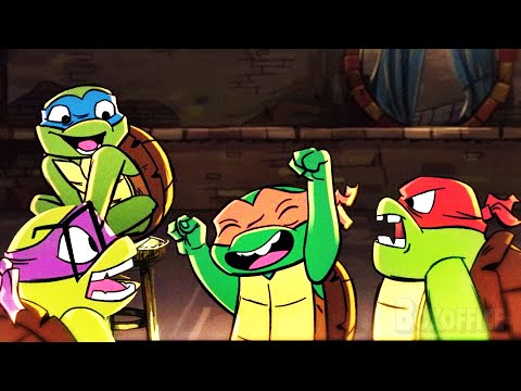 Master Splinter Fights for his family  | Tales of the Teenage Mutant Ninja Turtles | CLIP