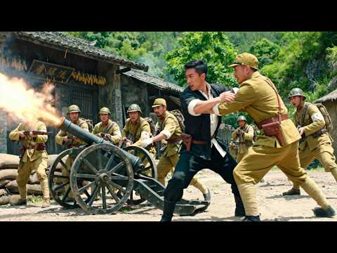 Japanese troops shell the stronghold; an Eighth Route master counterattacks and wipes them out.