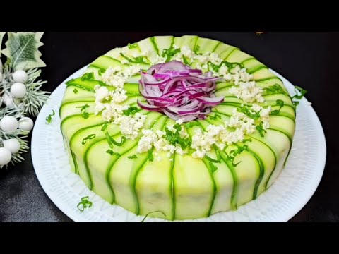 КОРОЛЕВСКИЙ САЛАТ🔥"ГОСТИ В ШОКЕ ИЗ ЧЕГО ЖЕ ОН"❗ А ВКУСНЫЙ КАКОЙ! ПОКОРЯЕТ ВСЕХ КТО ПРОБОВАЛ!!!