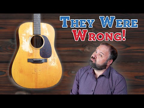 The Critics Are Wrong! Setting The Record Straight About the Martin D-18 Street Legend