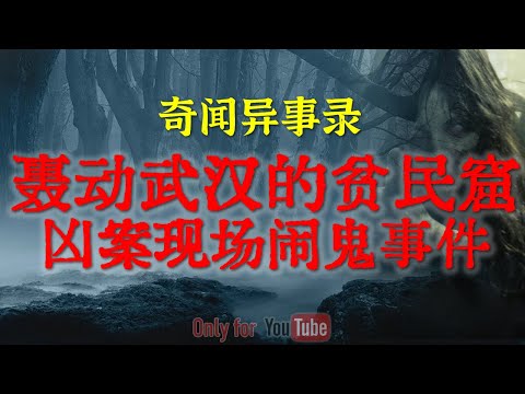 【灵异事件】轰动武汉的贫民窟神秘凶案现场的闹鬼事件 | 凶宅之谜,怪事频发的二手房 #鬼故事 #睡前故事 #解压故事 #灵异故事 #民间故事 #horror #ghost「奇闻异事录--灵异电台」