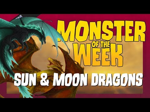 Apex Predators - SUN AND MOON DRAGONS - Dungeons & Dragons Spelljammer [D&D] - Monster of the Week
