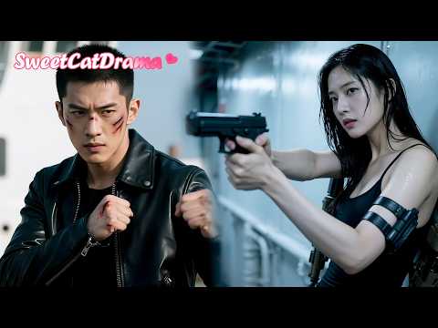 Action movie! Man undercover in gang is top agent, identity exposed and imprisoned! Cool beauty kill