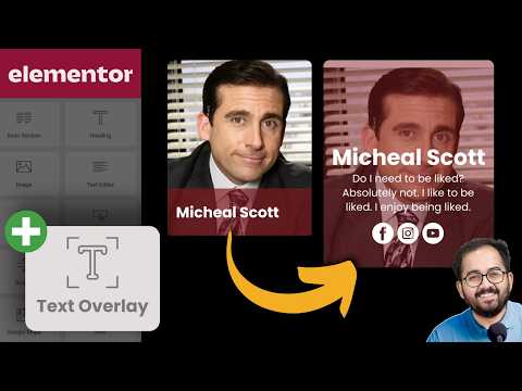 Text Over Image on Hover - Elementor