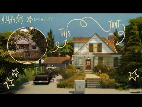 building a summery home for my save file with lore!🌞🌲🍉the sims 4: long play with commentary pt.1