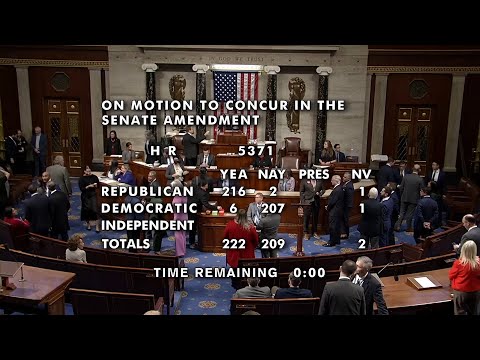 House votes to end longest-ever government shutdown