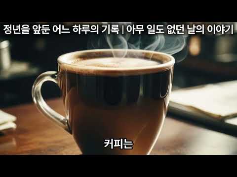 정년을 앞둔 어느 하루의 기록 | 아무 일도 없던 날의 이야기 #정년이야기 #퇴직전일상 #60대이야기 #시니어사연 #중장년사연