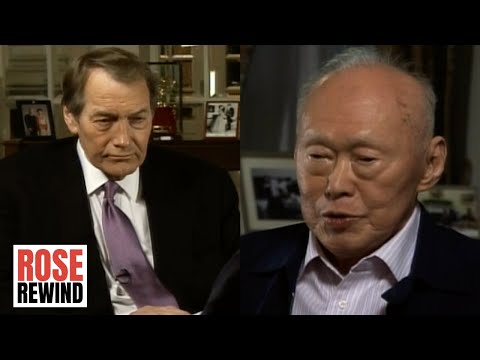 Lee Kuan Yew Reflects on Building Stability in Singapore’s Diverse Society l Charlie Rose Rewind