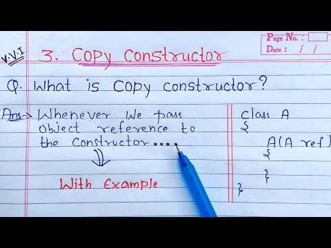 Copy Constructor in Java | Learn Coding