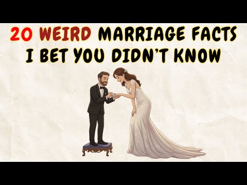 20 Weird Marriage Facts You Didn't Know About