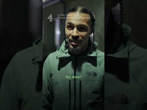 Brutal interview with London phone snatcher #intoodeep