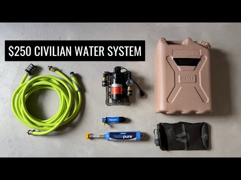 Building Your Portable Water Pump & Filter System For Emergency Preparedness / Cana AR-1 Alternative