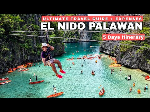 EL NIDO 🇵🇭 Palawan | Latest Ultimate Travel Guide + Expenses | Land Tour + Island Tour A+B+C+D