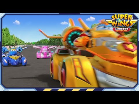 [SUPERWINGS7] Super Wings Speed Squad and more | Superwings Superpet Adventures | S7 EP22~24