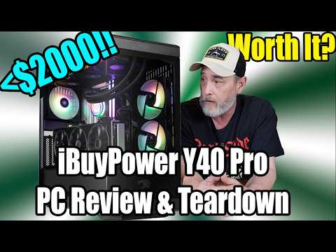 iBuyPower Y40 Pro Review & Teardown - RTX 5080 AMD 7900X