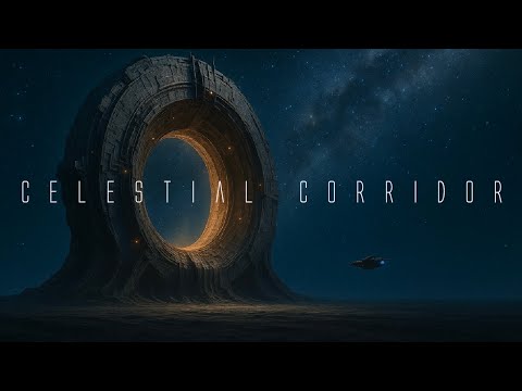 Celestial Corridor || Deep Space Ambient Music For Relaxation 🎧 [Cerebral Sci Fi Ambience]