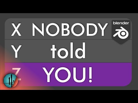 The secret Secret behind every Value in Blender | Expressions