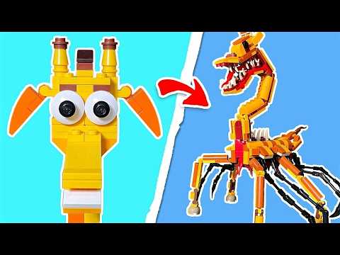 I Built HORROR GAMES in LEGO