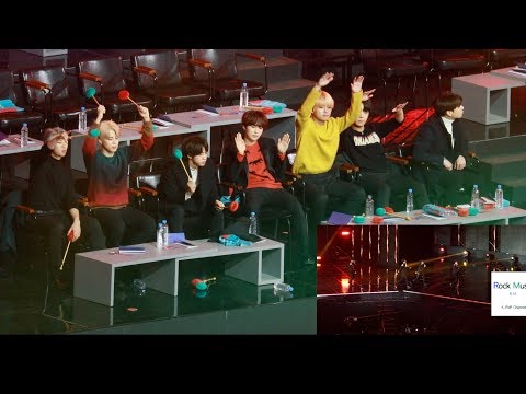 방탄소년단(BTS) React to Seventeen (어쩌나 + 박수 + 숨이차)[4K 직캠]@190106