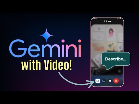 Gemini Live with Video! Great tool for the Blind and Visually Impaired! #Accessibility