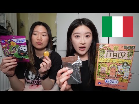 Trying & Rating Exotic Snacks | Italian 🇮🇹🍽️