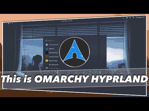 THIS IS OMARCHY ARCH LINUX HYPRLAND SETUP 🫡