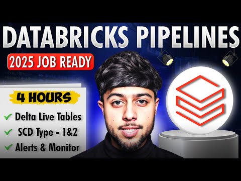 Databricks Declarative Pipelines Full Course | Master DELTA LIVE TABLES In 2025