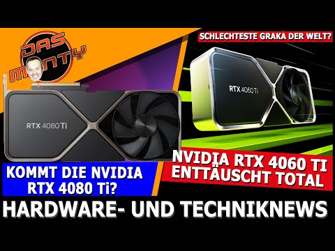 Nvidia RTX 4060 Ti - Die schlechteste Grafikkarte der Welt? | AMD FSR3 schlägt Nvidia DLSS3? | News