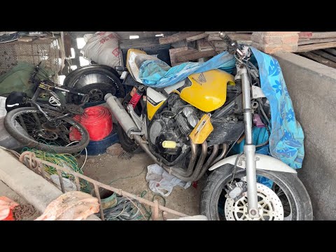 Restoring the 1994 Honda CB400 Motorcycle – Bringing the Dream Bike Back to Life.