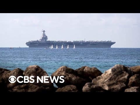 U.S. military buildup in Caribbean signals widening air strike campaign