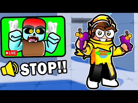 We STREAM SNIPED THIS Youtuber And He RAGE QUIT... (Roblox Rivals)