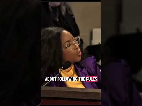 So the law is real… just not for everybody? #JasmineCrockett #trump #epsteinfiles #fairness